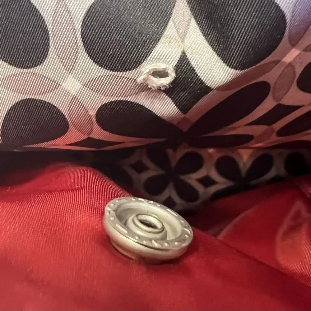 Diaper Bag Large Black Red Floral Travel Everyday JuJuBe Be Prepared Tote